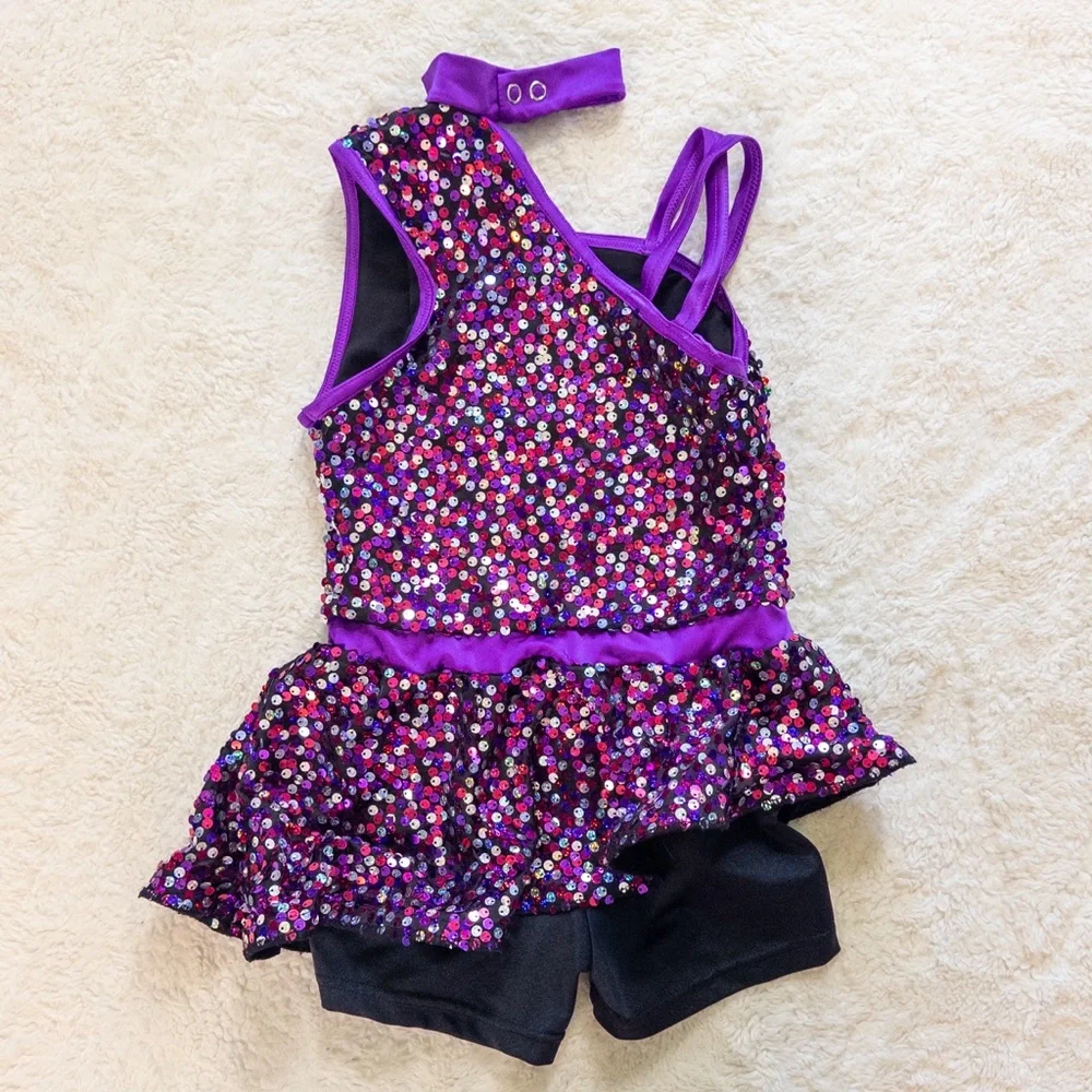Sparkling Purple Kids Costume